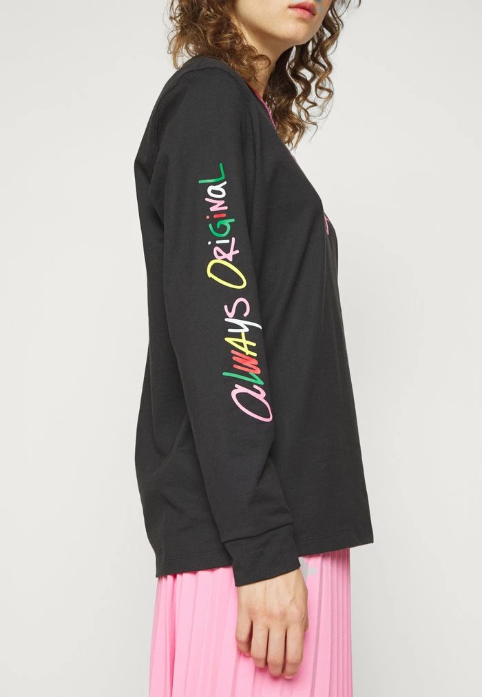 Adidas Originals GRAPHIC TEE - Long Sleeved Top - Black 6 Adidas Originals GRAPHIC TEE - Long Sleeved Top - Black - Image 6