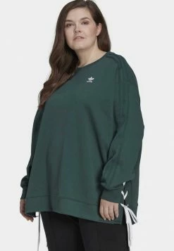 Adidas Originals LACED CREW - Sweatshirt - Green