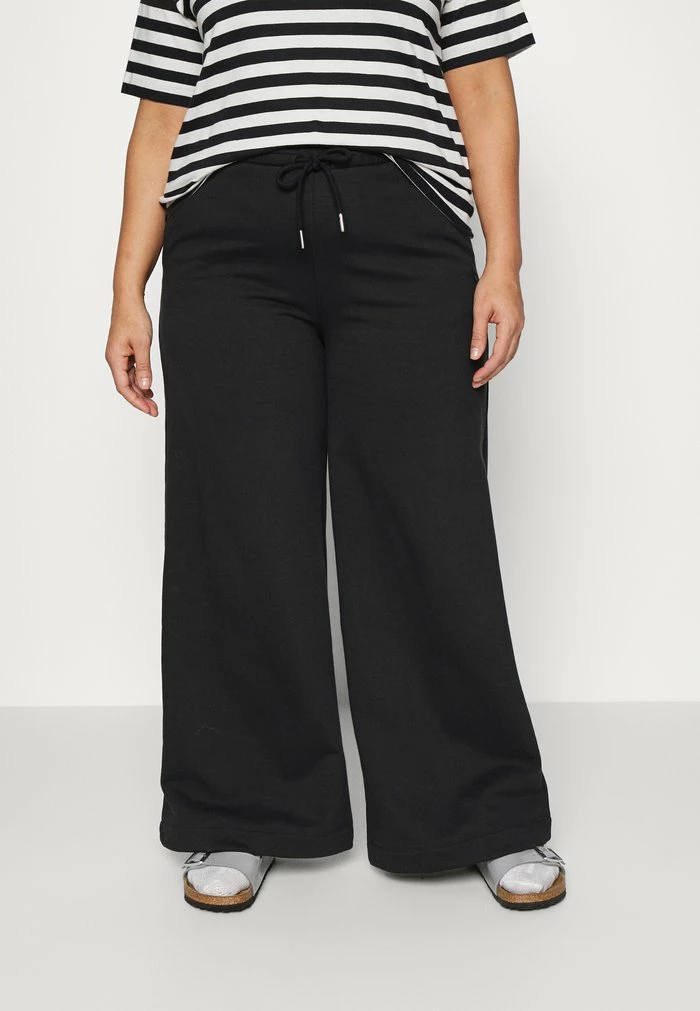 Adidas Originals WIDE LEG PANTS - Tracksuit Bottoms - Black 7 Adidas Originals WIDE LEG PANTS - Tracksuit Bottoms - Black - Image 7