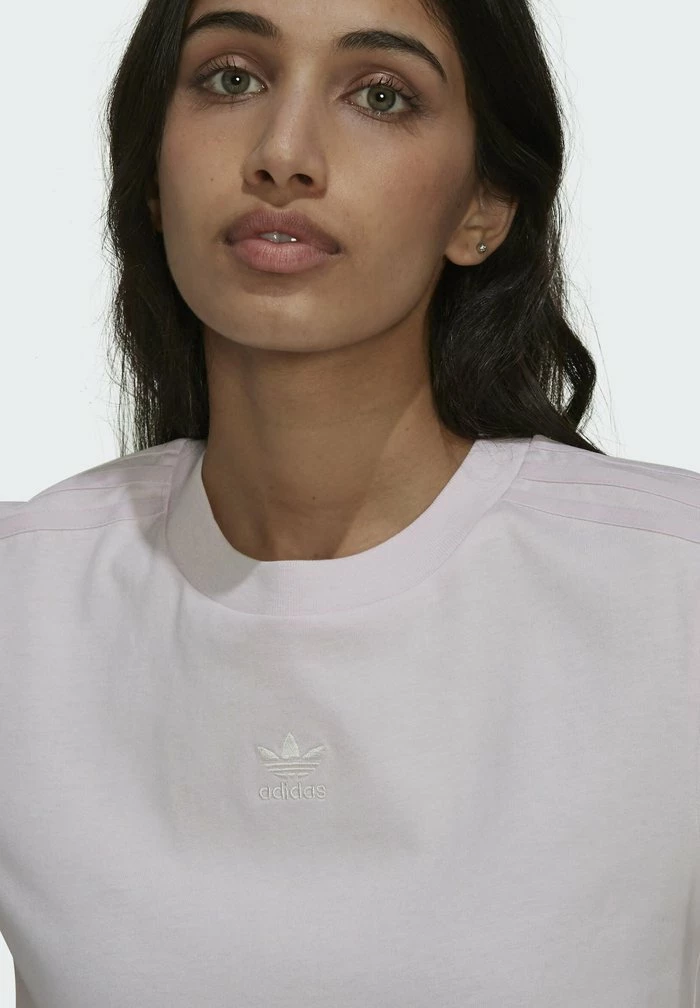 Adidas Originals TENNIS LUXE CROPPED ORIGINALS CROP - Print T-shirt - Pearl Amethyst 5 Adidas Originals TENNIS LUXE CROPPED ORIGINALS CROP - Print T-shirt - Pearl Amethyst - Image 5