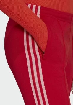 Adidas Originals FLARED 70S PACK - Tracksuit Bottoms - Scarlet -Adidas Originals Shop 697356f2beb4426fbb41ce38a0a59814
