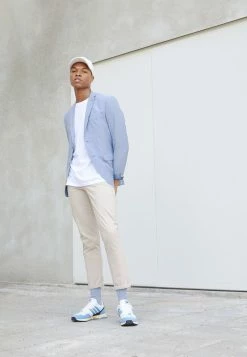 Adidas Originals ZX 1000 C UNISEX - Trainers - Chalk White/light Blue/core Black