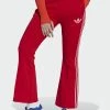 Adidas Originals FLARED 70S PACK - Tracksuit Bottoms - Scarlet