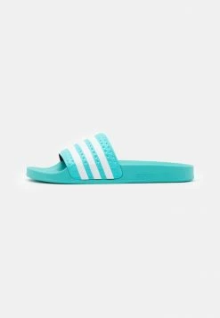 Adidas Originals ADILETTE UNISEX - Pool Slides - Semi Mint Rush/footwear White