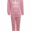 Adidas Originals HOODIE UNISEX SET - Sweatshirt - Bliss Pink