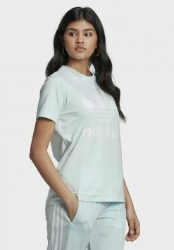 Adidas Originals TREFOIL TEE - Print T-shirt - Blue 8 Adidas Originals TREFOIL TEE - Print T-shirt - Blue -Adidas Originals Shop 6b7988991c6f457da48d6a3ae221d5b8