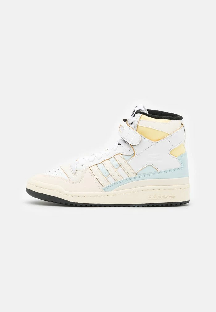 Adidas Originals FORUM - High-top Trainers - White/cream White/almost Blue 2 Adidas Originals FORUM - High-top Trainers - White/cream White/almost Blue - Image 2