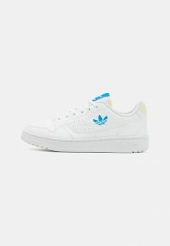 Adidas Originals NY 90 J UNISEX - Trainers - Footwear White/blue Rush/ecru Tint