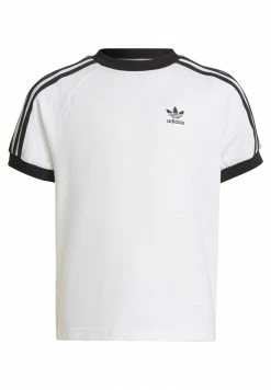 Adidas Originals STRIPES - Print T-shirt - White