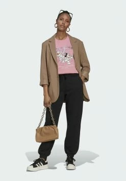 Adidas Originals GRAPHIC TEE - Print T-shirt - Pink -Adidas Originals Shop 6e4e8f3194004923bff0d60cca372780