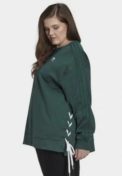 Adidas Originals LACED CREW - Sweatshirt - Green 12 Adidas Originals LACED CREW - Sweatshirt - Green -Adidas Originals Shop 6ec7106bcd764d498aa055bf7aed424f