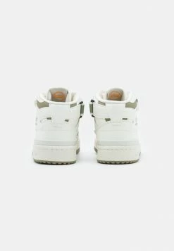 Adidas Originals FORUM MID UNISEX - High-top Trainers - Offwhite/footwear White/orbit Green -Adidas Originals Shop 6f66412f08dd40e9b664e8f5dade76f1