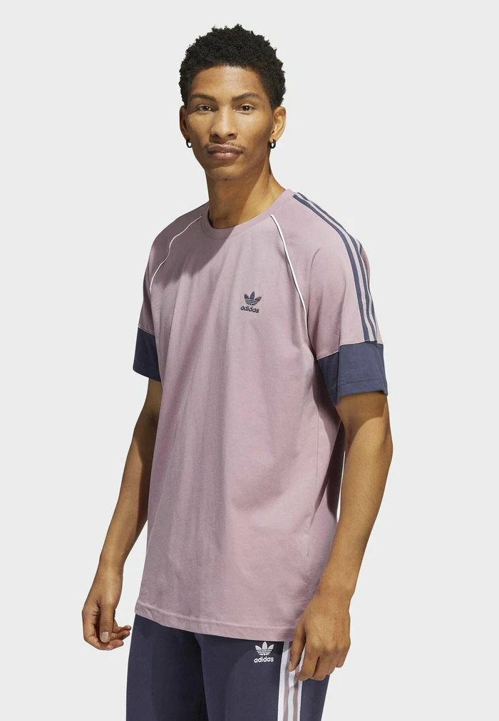 Adidas Originals Print T-shirt - Purple 1 Adidas Originals Print T-shirt - Purple