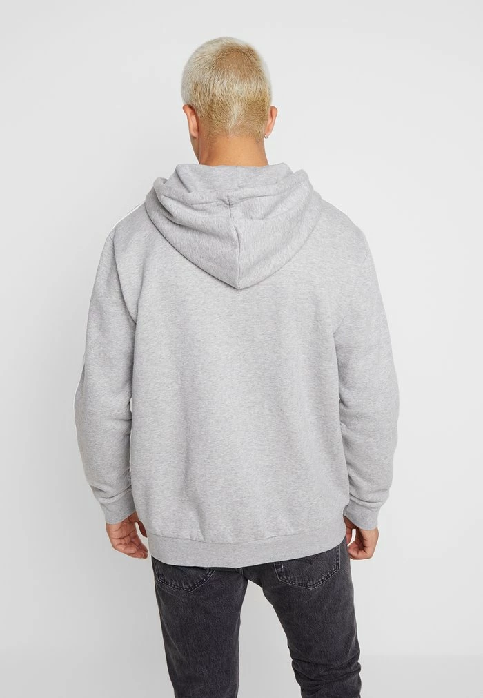 Adidas Originals STRIPES UNISEX - Zip-up Sweatshirt - Medium Grey Heather 3 Adidas Originals STRIPES UNISEX - Zip-up Sweatshirt - Medium Grey Heather - Image 3