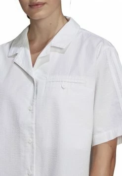 Adidas Originals Button-down Blouse - White -Adidas Originals Shop 6fefed3ab9e14553a17868dfffa89781