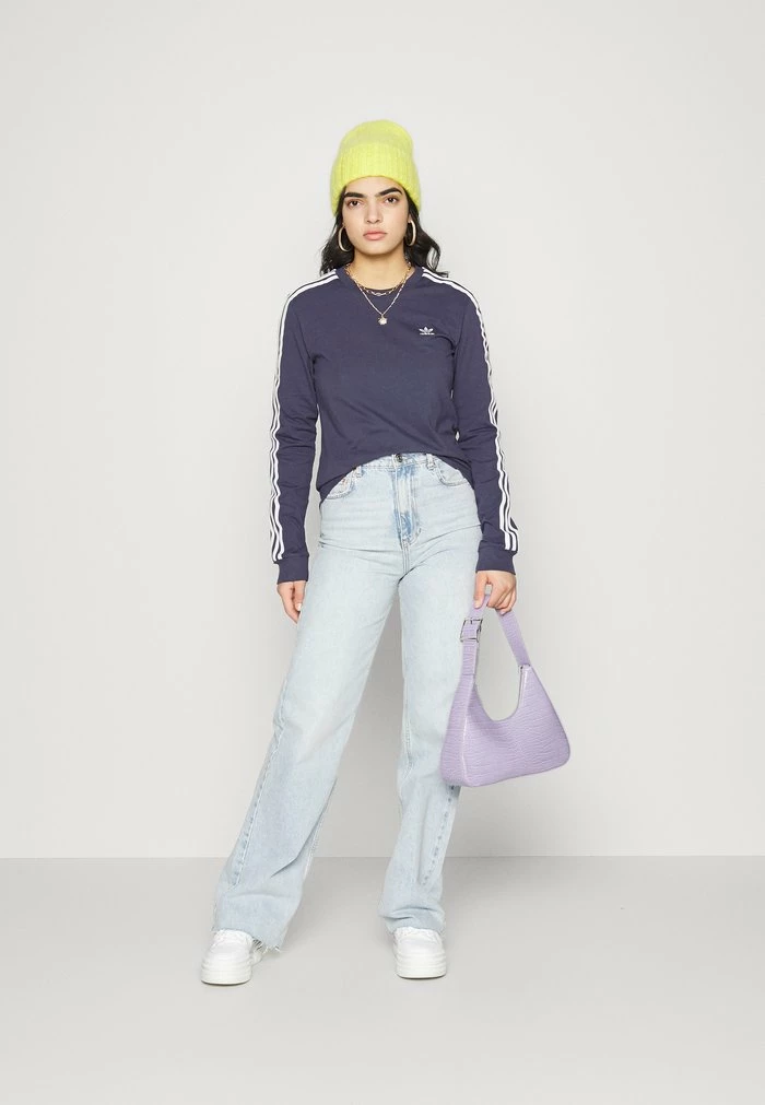 Adidas Originals LONGSLEEVE - Long Sleeved Top - Shadow Navy 8 Adidas Originals LONGSLEEVE - Long Sleeved Top - Shadow Navy - Image 8