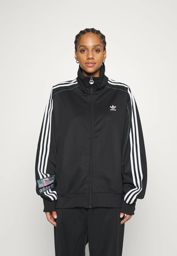 Adidas Originals TRACK UNISEX - Zip-up Sweatshirt - Black 2 Adidas Originals TRACK UNISEX - Zip-up Sweatshirt - Black - Image 2