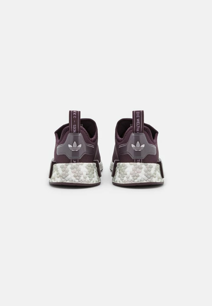 Adidas Originals NMD_R4 - Trainers - Shadow Maroon/white 4 Adidas Originals NMD_R4 - Trainers - Shadow Maroon/white - Image 4