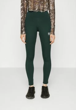 Adidas Originals TIGHTS - Leggings - Trousers - Mineral Green