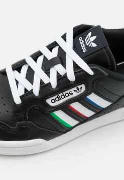 Adidas Originals CONTINENTAL 80 STRIPES UNISEX - Trainers - Core Black/footwear White/vivid Red 11 Adidas Originals CONTINENTAL 80 STRIPES UNISEX - Trainers - Core Black/footwear White/vivid Red -Adidas Originals Shop 72b3ffd55c434ce584eb449a75543e6a