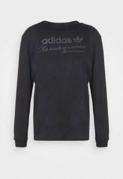 Adidas Originals LINEAR UNISEX - Long Sleeved Top - Black -Adidas Originals Shop 72baea60b0a64a48b7e54e03e94a783b