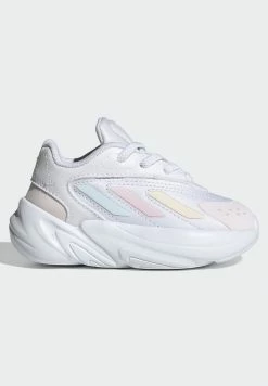 Adidas Originals OZELIA EL I UNISEX - Trainers - Ftwr White Almost Pink Almost Blue -Adidas Originals Shop 72c1f96ac8db42b78bd82f24935fea5e