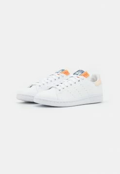 Adidas Originals STAN SMITH - Trainers - Footwear White/bliss Orange/almost Blue -Adidas Originals Shop 736de7c3f0d3463290c82186cfa26607