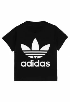 Adidas Originals TREFOIL TEE UNISEX - Print T-shirt - Black/white 6 Adidas Originals TREFOIL TEE UNISEX - Print T-shirt - Black/white -Adidas Originals Shop 73944c2fc44d4c6dabe751608979219e