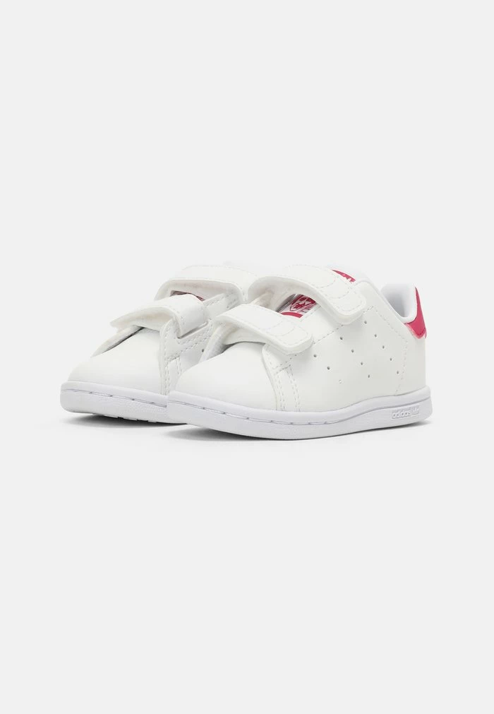 Adidas Originals STAN SMITH UNISEX - Trainers - White/bold Pink 2 Adidas Originals STAN SMITH UNISEX - Trainers - White/bold Pink - Image 2