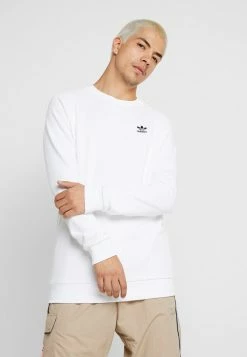 Adidas Originals ESSENTIAL CREW - Sweatshirt - White/black