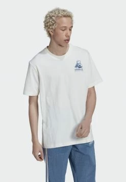 Adidas Originals Print T-shirt - White