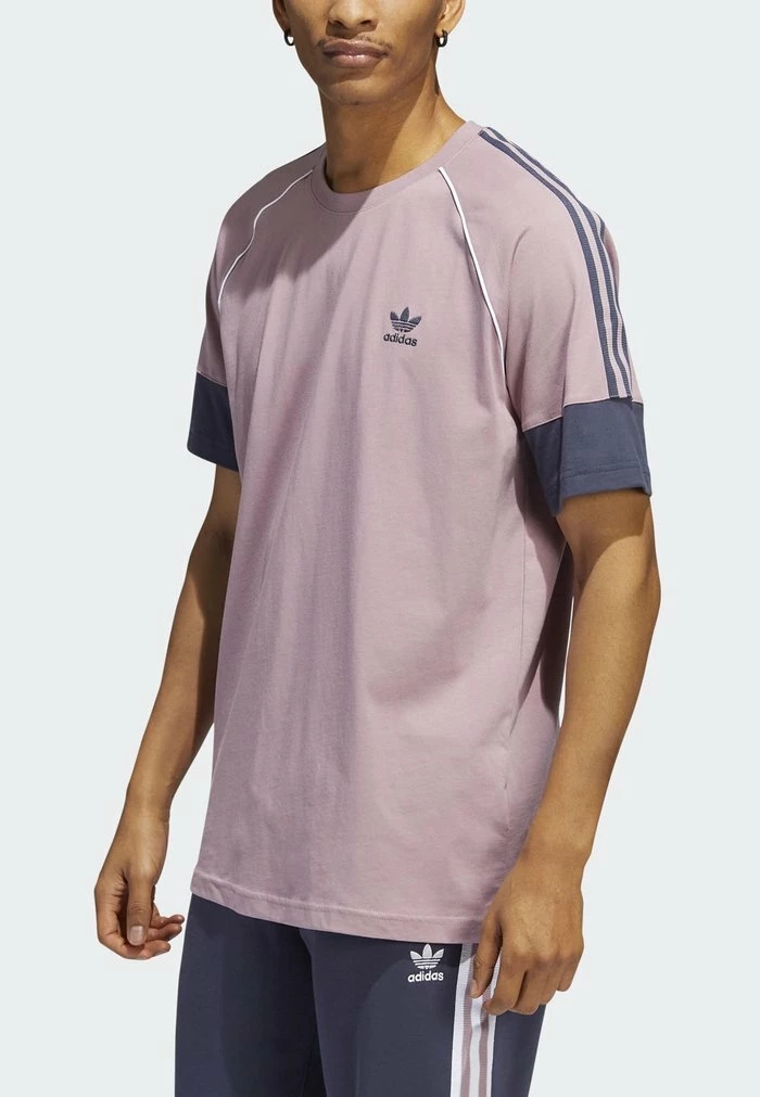 Adidas Originals Print T-shirt - Purple 5 Adidas Originals Print T-shirt - Purple - Image 5