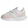 Adidas Originals RETROPY EL - Trainers - Ftwr White/almost Pink/almost Blue