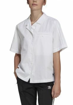 Adidas Originals Button-down Blouse - White -Adidas Originals Shop 75b0b3cbc3a0434cb1c46a0d044ceb2a