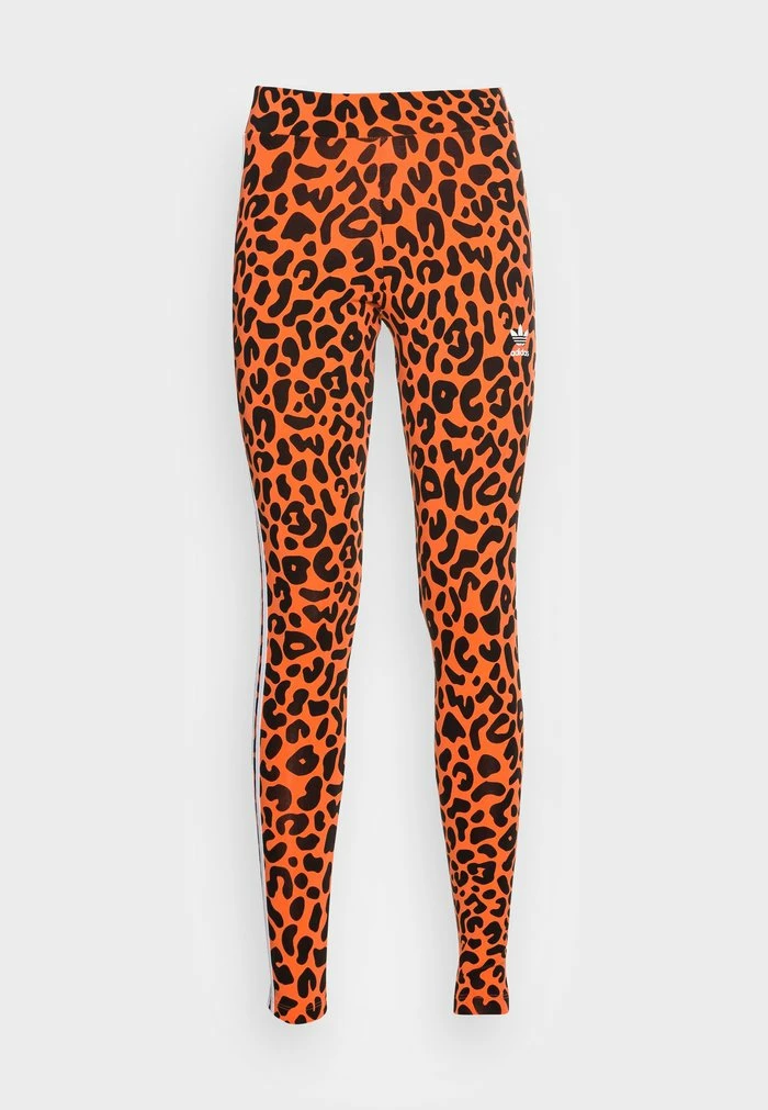 Adidas Originals RICH MNISI - Leggings - Trousers - True Orange/black 5 Adidas Originals RICH MNISI - Leggings - Trousers - True Orange/black - Image 5