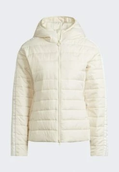 Adidas Originals SLIM PADDED JACKET - Light Jacket - Beige -Adidas Originals Shop 763e3ee948444bd181949d447eb78a5d