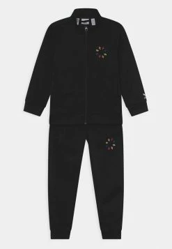 Adidas Originals TRACKSUIT SET UNISEX - Tracksuit - Black