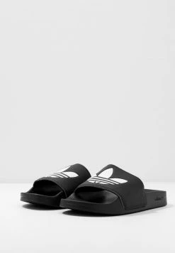 Adidas Originals ADILETTE LITE - Mules - Black -Adidas Originals Shop 77fd8c6d6ee24a598f49d0e14203f2e9