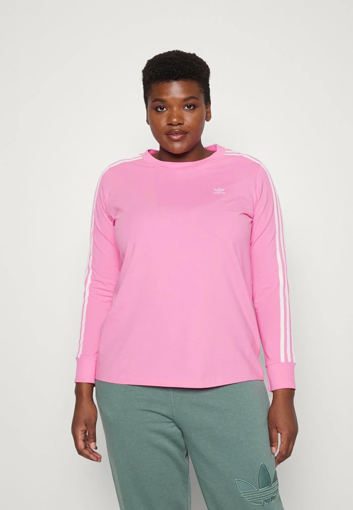 Adidas Originals LONGSLEEVE - Long Sleeved Top - Bliss Pink 1 Adidas Originals LONGSLEEVE - Long Sleeved Top - Bliss Pink