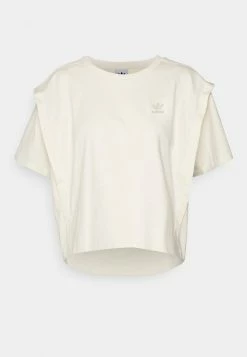 Adidas Originals ADICOLOR - Basic T-shirt - Beige -Adidas Originals Shop 79dd2a64092a4ddbba38cfe0e6498c26