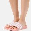 Adidas Originals ADILETTE - Mules - Mauve/footwear White