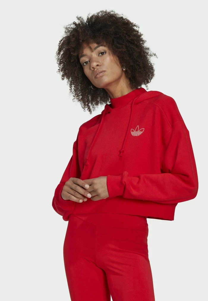 Adidas Originals Hoodie - Red 1 Adidas Originals Hoodie - Red