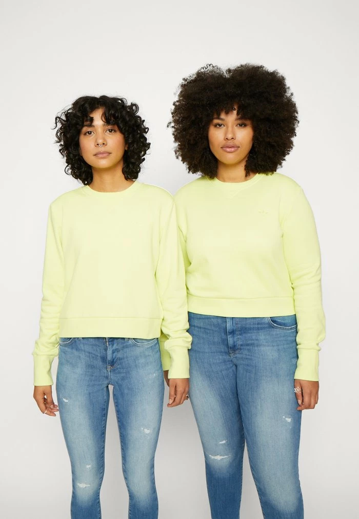 Adidas Originals Sweatshirt - Pulse Yellow 4 Adidas Originals Sweatshirt - Pulse Yellow - Image 4