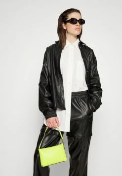 Adidas Originals Faux Leather Jacket - Black -Adidas Originals Shop 7bd7c61b539f4d74899c6d78b45b60fb