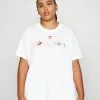 Adidas Originals GRAPHIC TEE - Print T-shirt - White