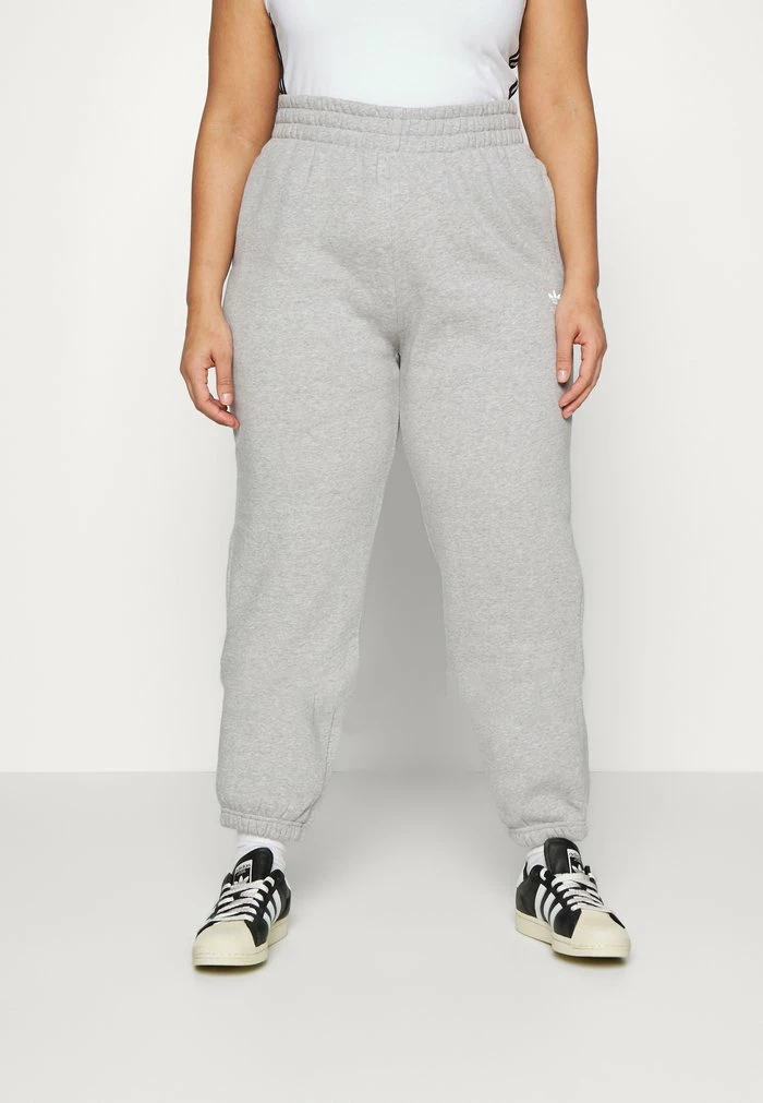 Adidas Originals ADICOLOR ESSENTIALS FLEECE - Tracksuit Bottoms - Medium Grey Heather 5 Adidas Originals ADICOLOR ESSENTIALS FLEECE - Tracksuit Bottoms - Medium Grey Heather - Image 5