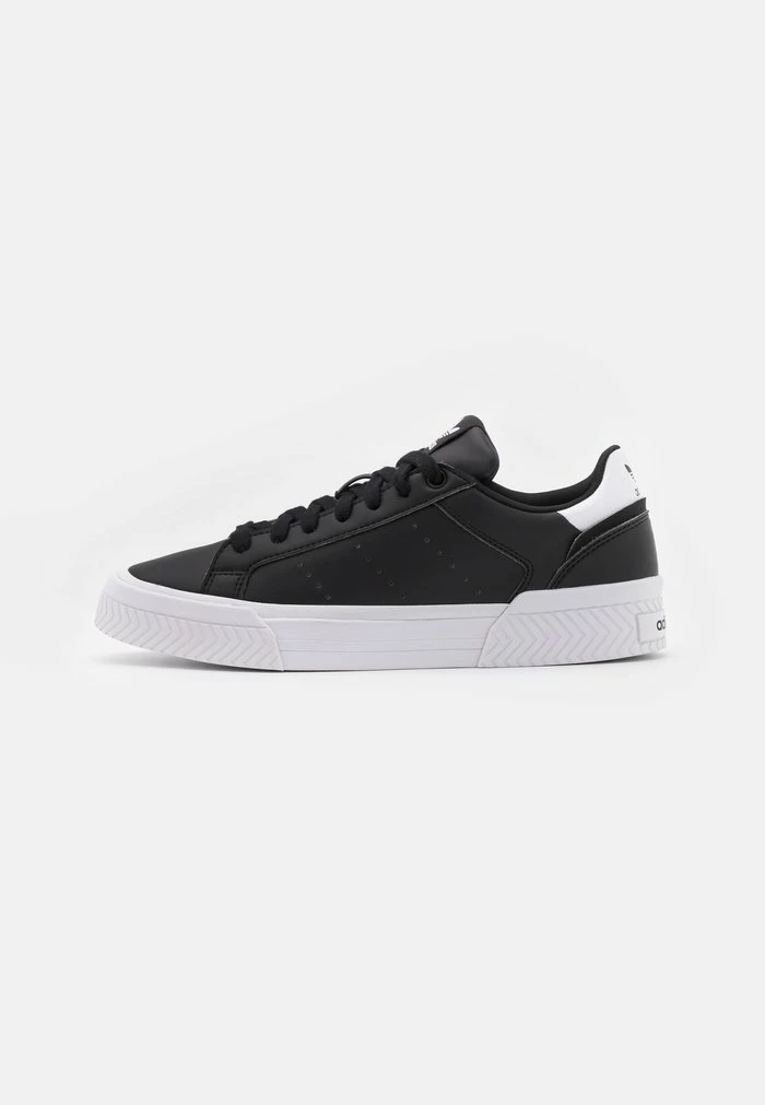 Adidas Originals COURT TOURINO - Trainers - Core Black/footwear White 2 Adidas Originals COURT TOURINO - Trainers - Core Black/footwear White - Image 2