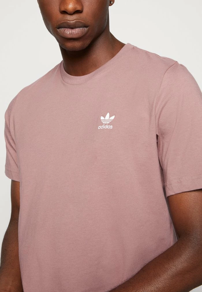 Adidas Originals ESSENTIAL TEE - Basic T-shirt - Brown 6 Adidas Originals ESSENTIAL TEE - Basic T-shirt - Brown - Image 6