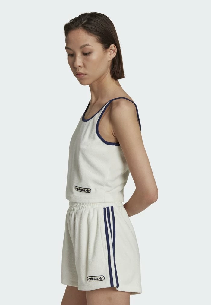 Adidas Originals TERRY - Top - White 3 Adidas Originals TERRY - Top - White - Image 3