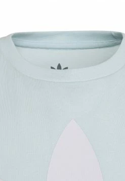Adidas Originals TREFOIL TEE UNISEX - Print T-shirt - Almost Blue/white 7 Adidas Originals TREFOIL TEE UNISEX - Print T-shirt - Almost Blue/white -Adidas Originals Shop 7e03b0a14b1e43ae812fb4bc142889cb